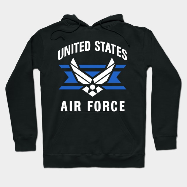 Mod.10 US Air Force USAF Air Corps Hoodie by parashop